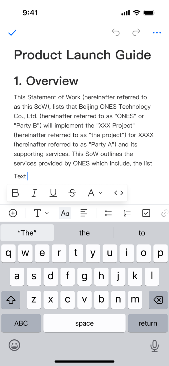 ONES Wiki 更新 配图 43