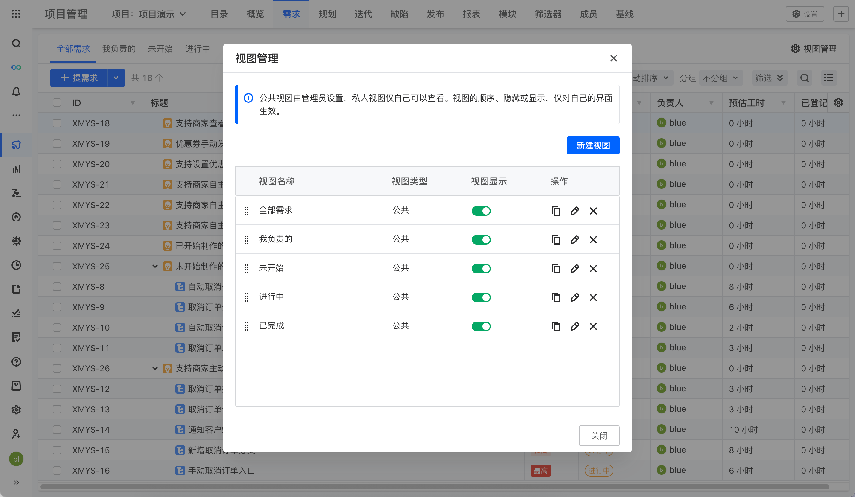 工作项类型组件